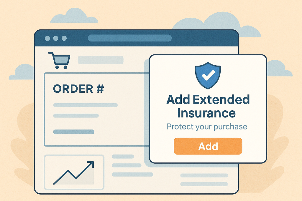 Spouštíme nový web: jednoduchý způsob, jak klientům nabídnout rozšířené pojištění k objednávkám